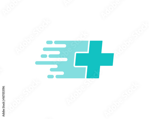 Delivery Clinic Icon Logo Design Element