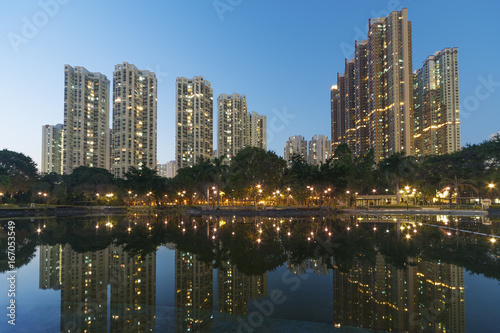 Residential district of Hong Kong © leeyiutung