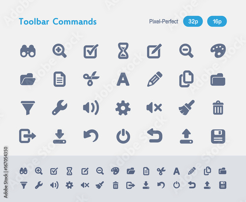 Toolbar Commands - Ants Icons photo