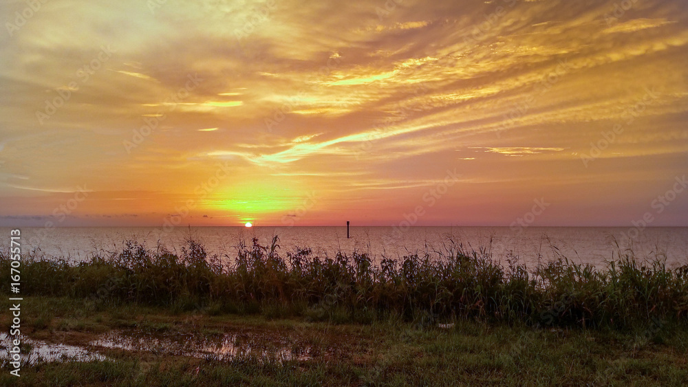 LAKE OKEECHOBEE SUNSET