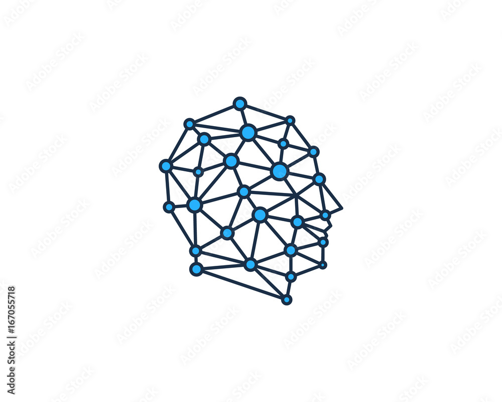 Human Link Icon Logo Design Element Human Link Icon Logo Design Element