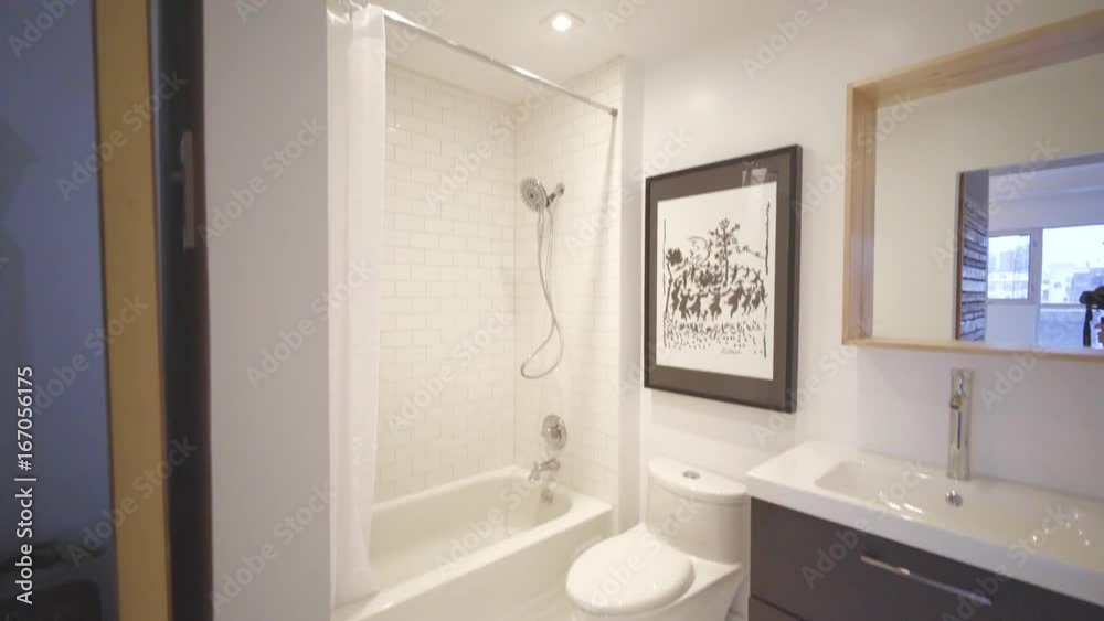 inside modern condo in downtown toronto inside modern condo in downtown toronto