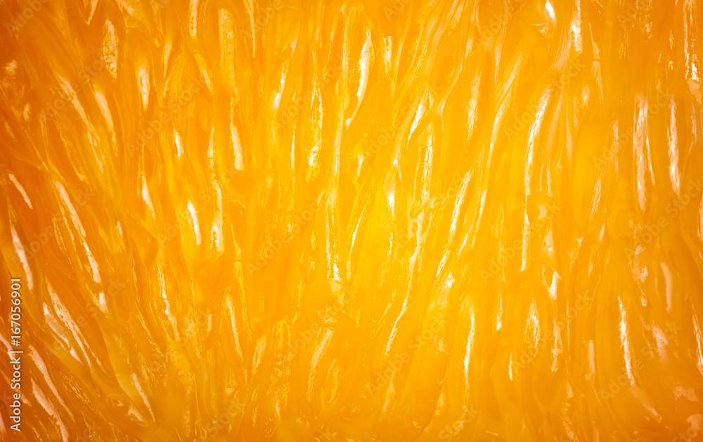 Orange pulp texture background - obrazy, fototapety, plakaty 