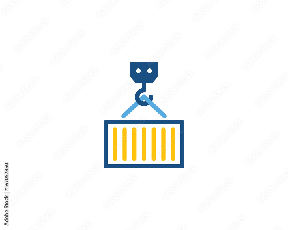 Logistic Icon Logo Design Element Logistic Icon Logo Design Element