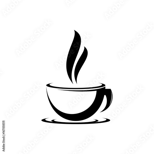 coffee logo vector cup