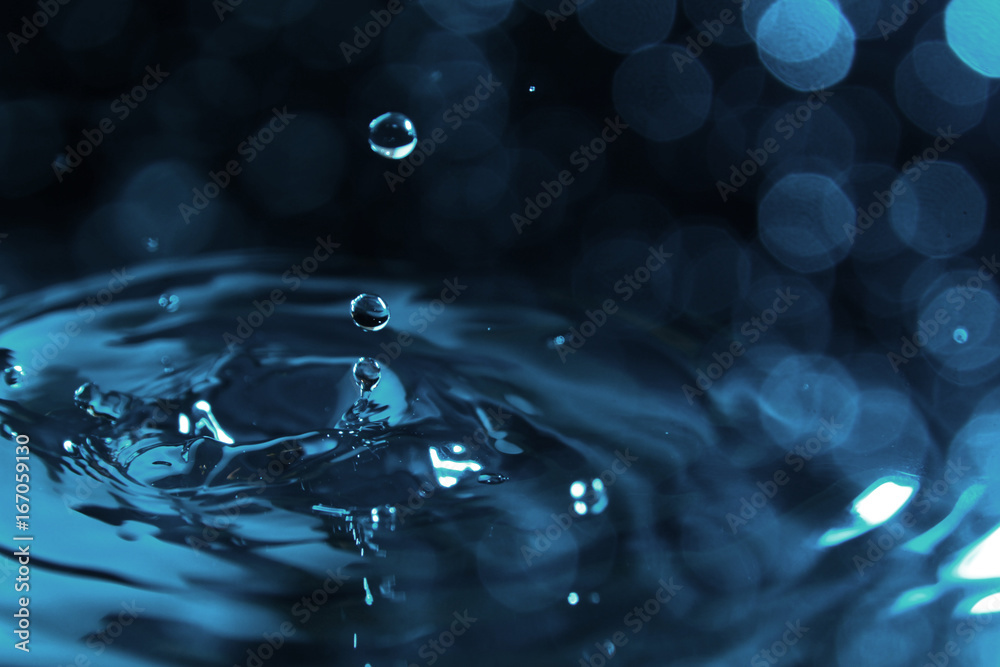 Water as wallpaper / Water is a transparent and nearly colorless