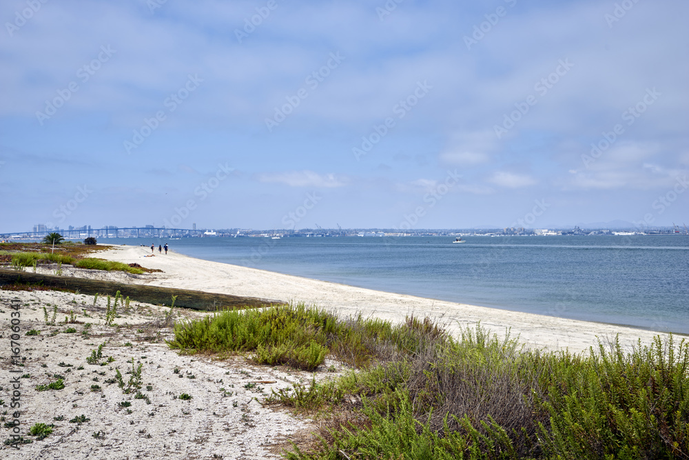 Silverstrand Beach Coronado Bay, San Diego, California