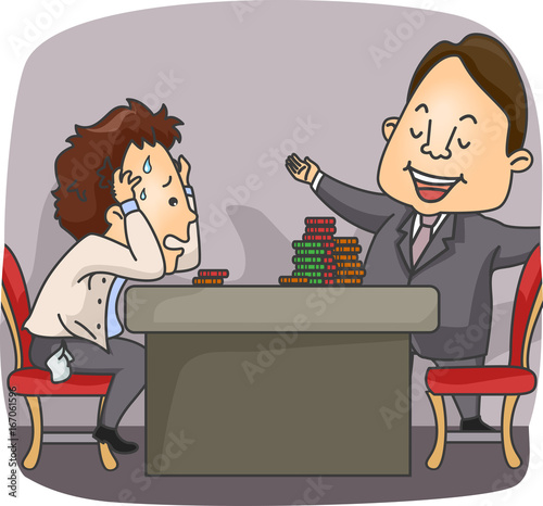 Man Compulsive Gambling Pro...