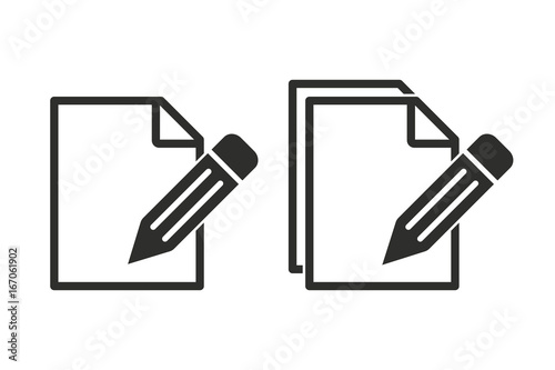 Clipboard vector icon.