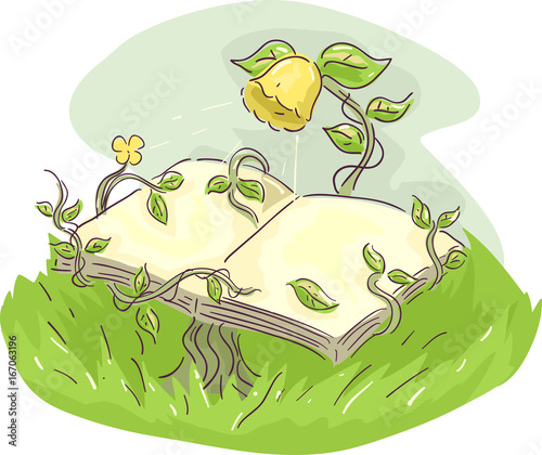 Book Garden Study Lamp