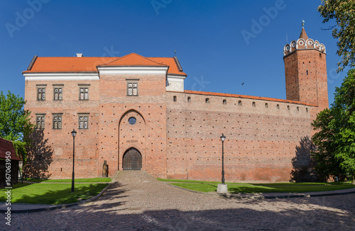 Obraz na płótnie Zamek w Łęczycy w salonie