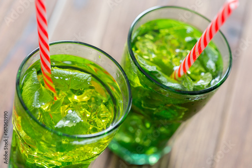 Fotografi Summer mojito cocktail