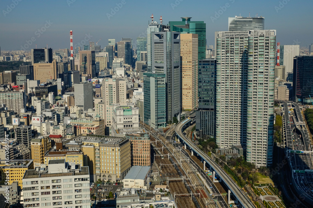 Cityscape of Tokyo, Japan