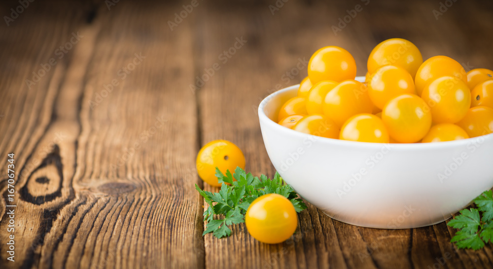 Portion of Yellow Tomatoes