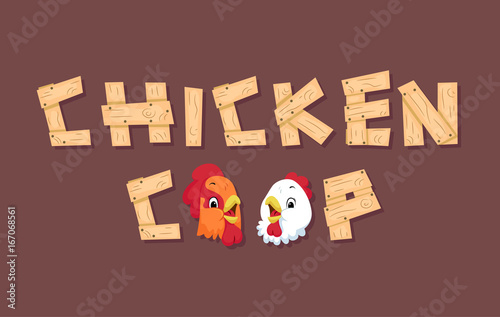 Chicken Coop Lettering