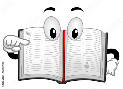 Mascot Bible Book Point