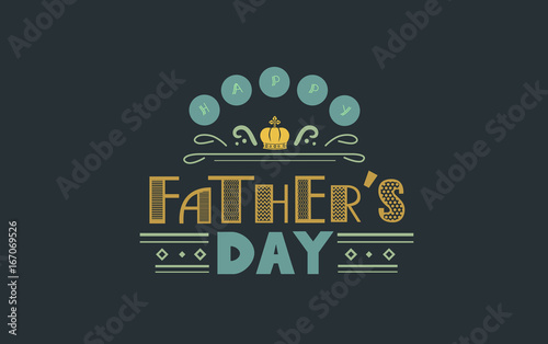 Fathers Day Lettering