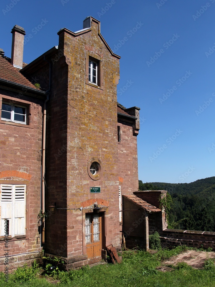 Vieille prison à La Petite Pierre dans le Bas-Rhin en Alsace (France) Vieille prison à La Petite Pierre dans le Bas-Rhin en Alsace (France)
