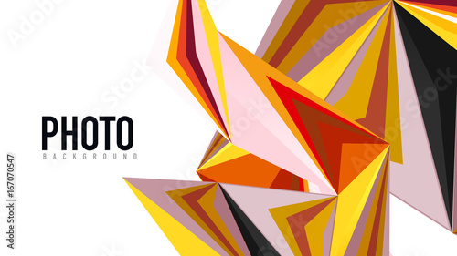 Modern triangle presentation template Free Download Modern triangle presentation template - GFXLoad