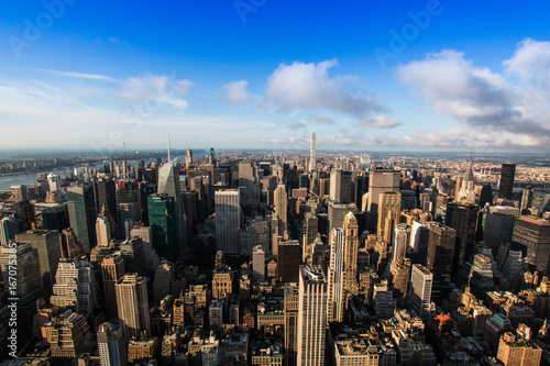 Skyline New York / Manhatten vom Empire State Building