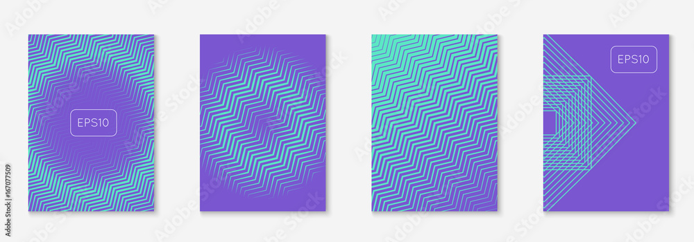 Minimal trendy covers. Vector halftone gradients. Geometric future template for flyer, poster, brochure and invitation. Minimalistic colorful cover. Set of EPS 10 illustration. Minimal trendy covers. Vector halftone gradients. Geometric future template for flyer, poster, brochure and invitation. Minimalistic colorful cover. Set of EPS 10 illustration.