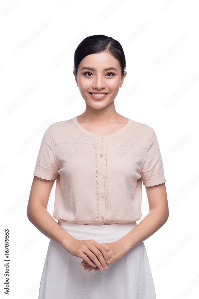 Pretty young Vietnamese girl standing. Naturally beautiful woman. Pretty young Vietnamese girl standing. Naturally beautiful woman.