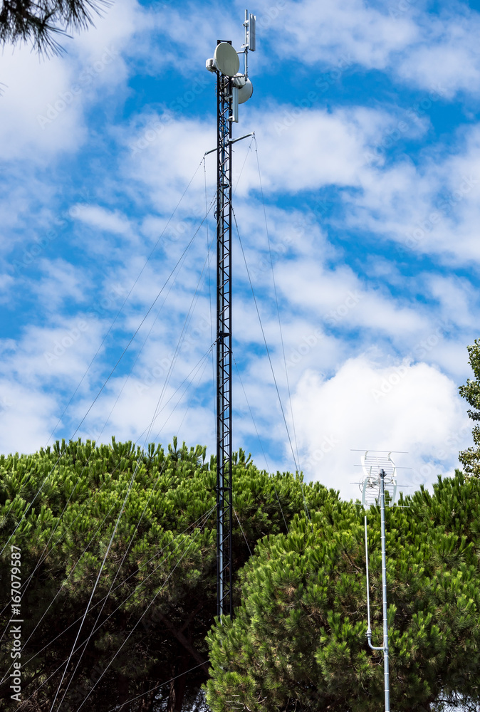 Obraz premium Antennenturm