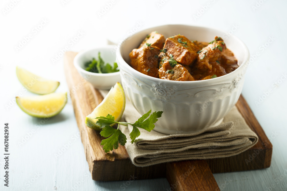 Chicken curry with fresh lime Chicken curry with fresh lime