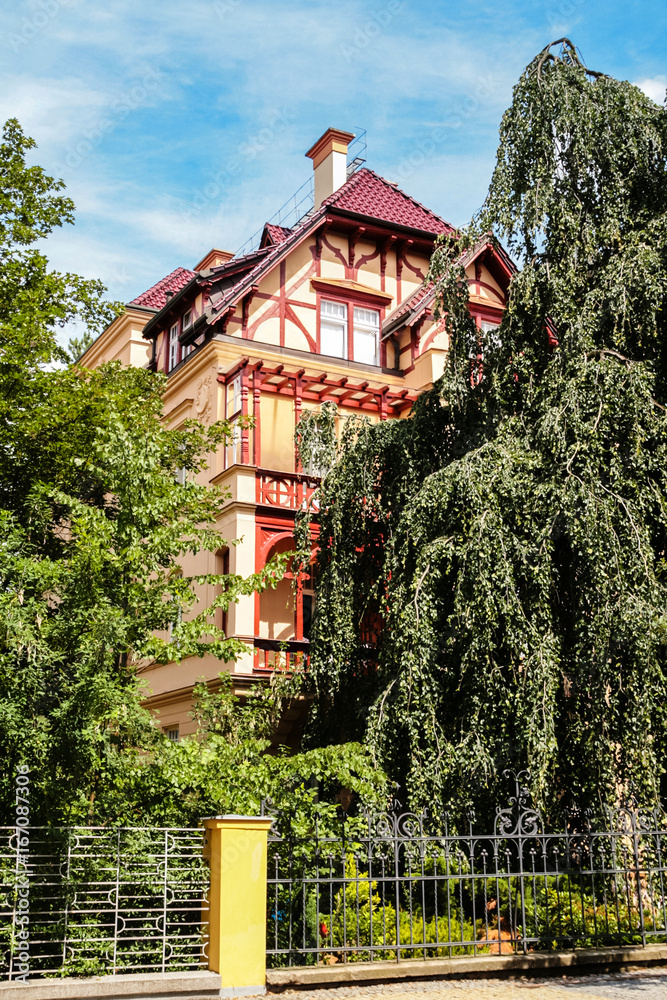 Obraz premium Fabulous romantic architecture of Bohemia.