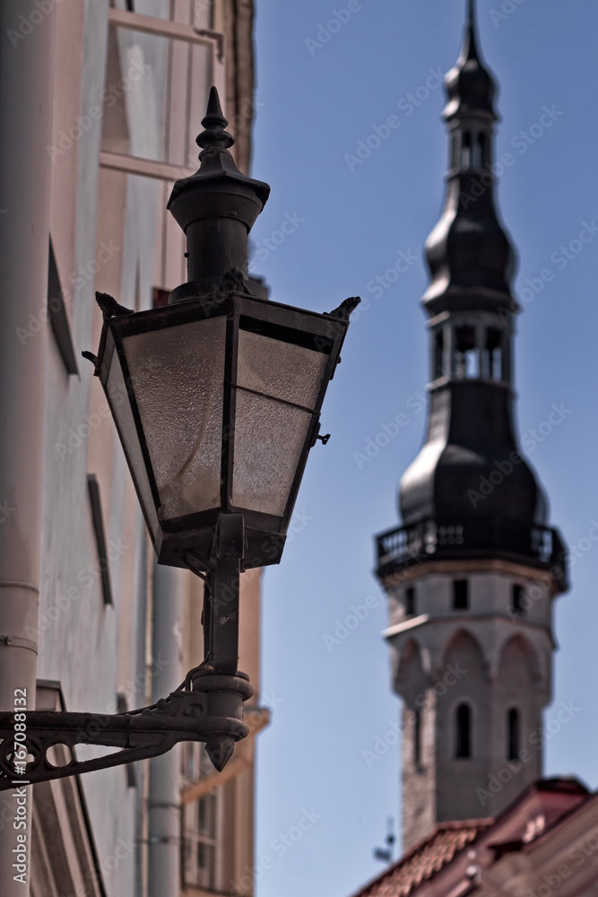 Old Lantern In Tallinn