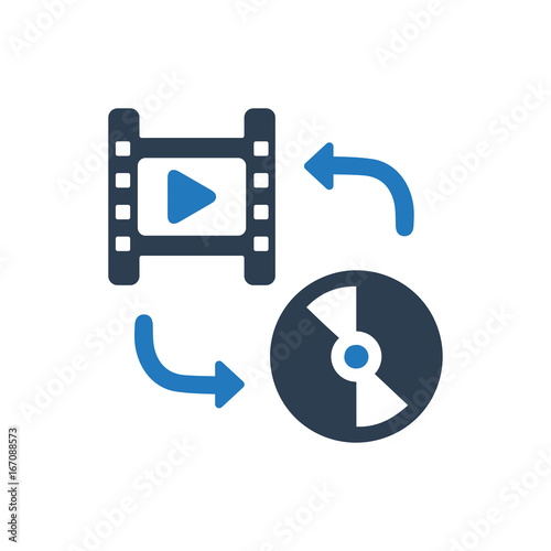 Video Conversion Icon
