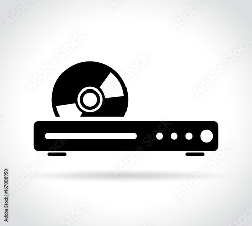 blue ray or dvd player icon