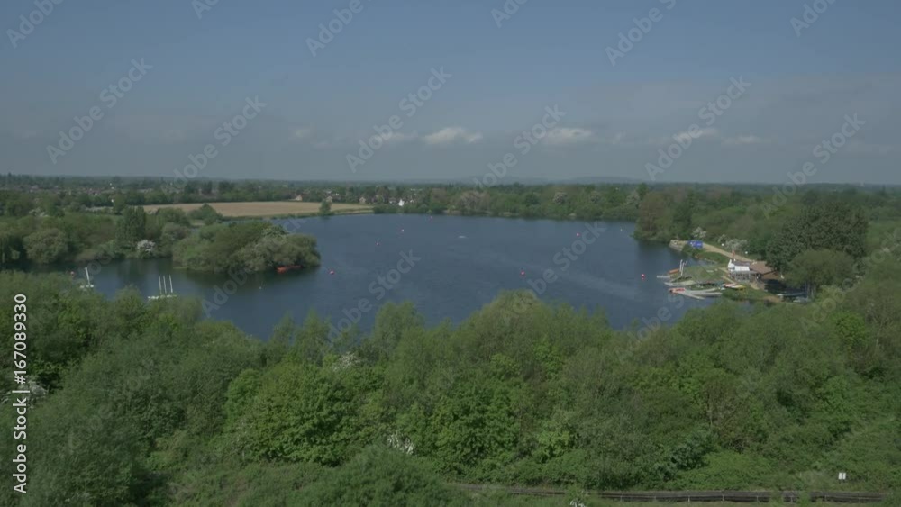 Aerial 1 of Rural Maidenhead, UK