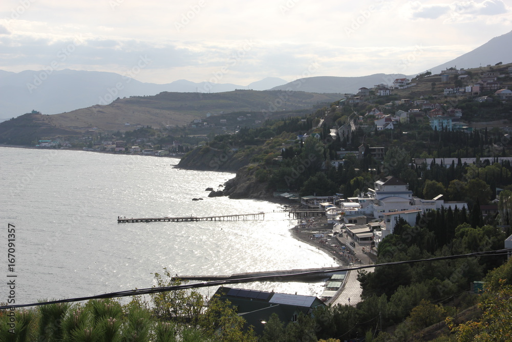 the Peninsula of Crimea, Alushta