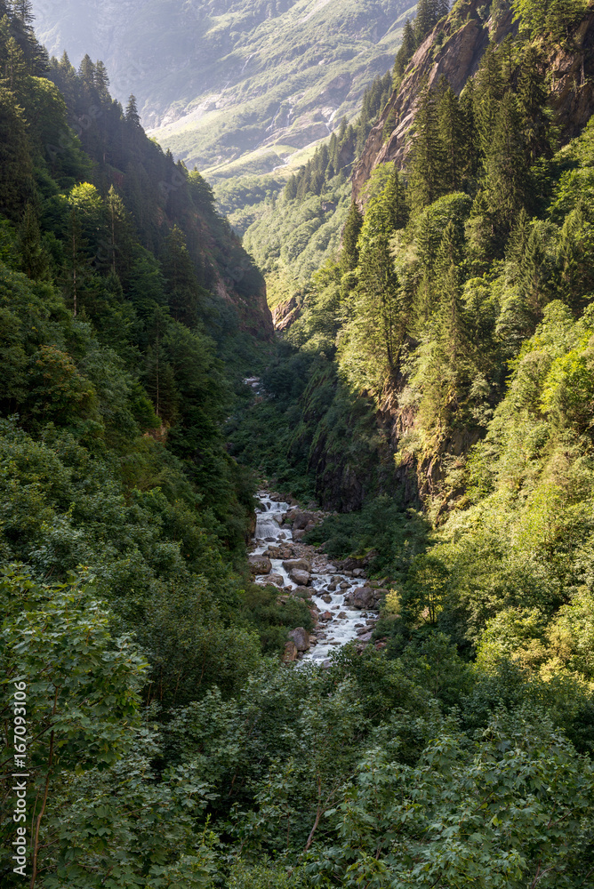Durchs Urbachtal Richtung Gaulihütte, Berner Oberland