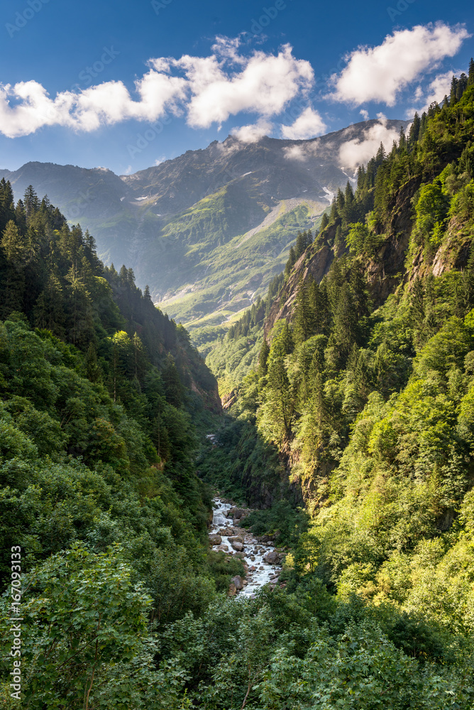Durchs Urbachtal Richtung Gaulihütte, Berner Oberland
