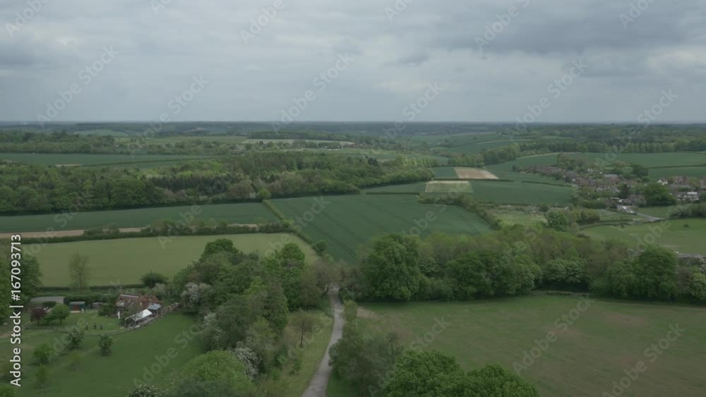 Aerial 6 of Houses in Rural Windsor, UK Aerial 6 of Houses in Rural Windsor, UK
