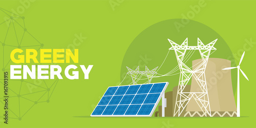 green energy power plant
