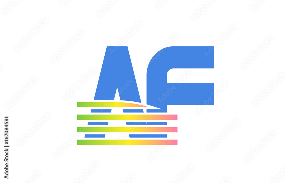 AF Initial Logo for your startup venture AF Initial Logo for your startup venture