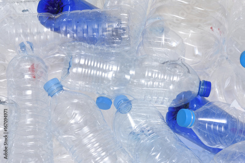 Plastic water bottle recycling