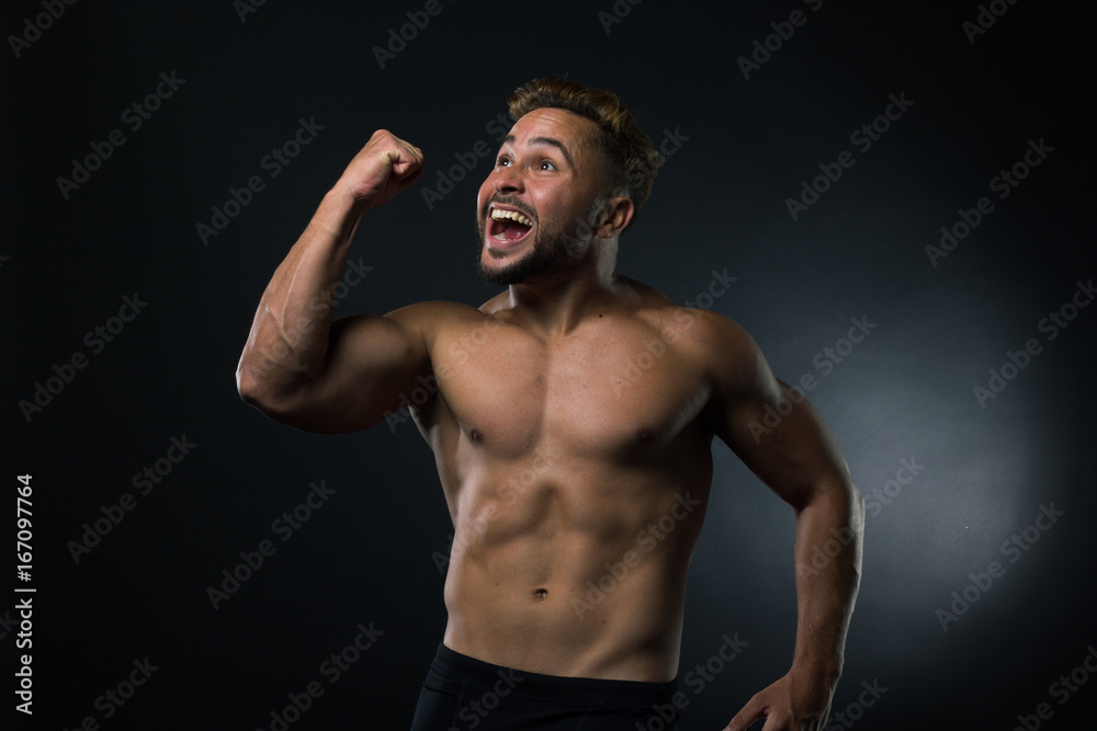  Triumph shirtless man