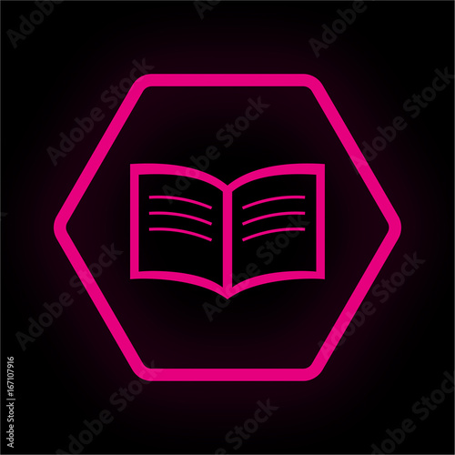 Neon Button Polygon - Buch