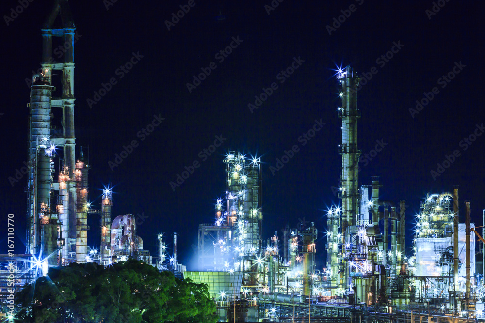 Obraz premium 工場夜景