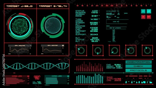 Futuristic interface | HUD