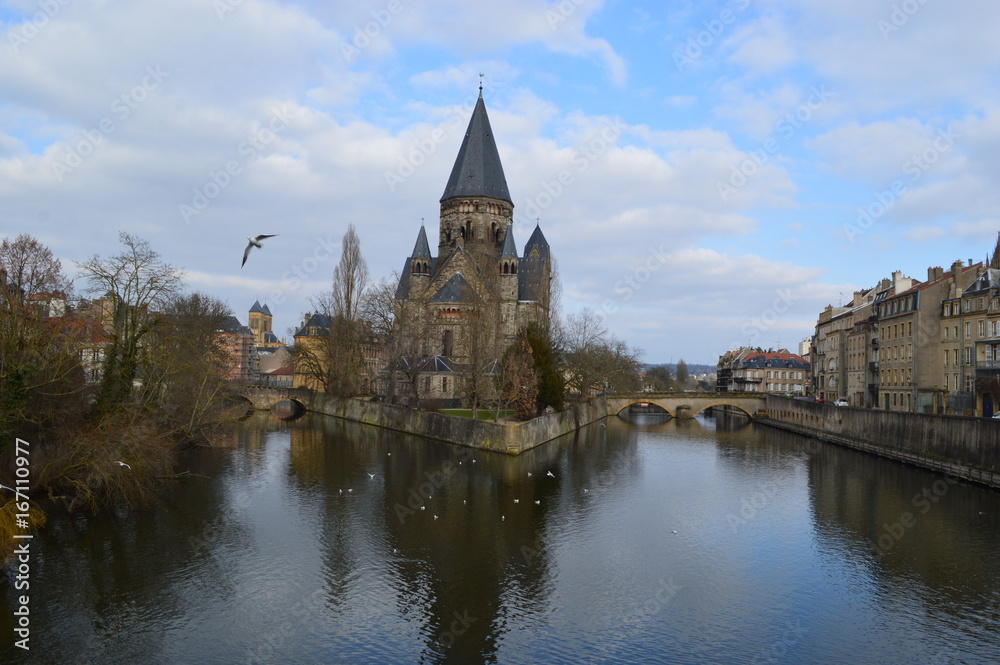 Temple Neuf in Metz, France