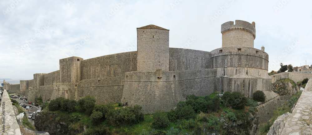 Walls of Dubrovnik Croatia
