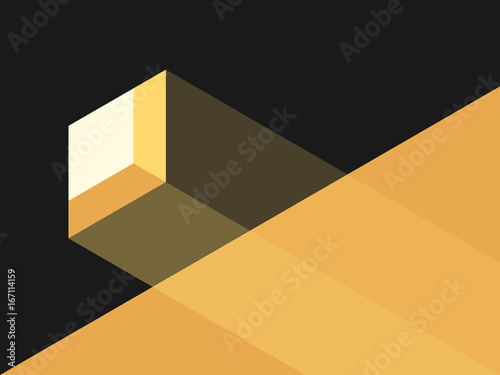 Small window, bright light