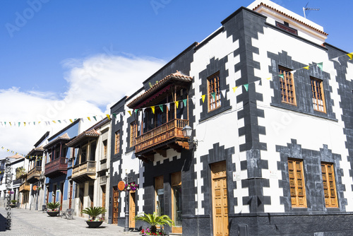 Plaza de Santiago in the small town of Teror in Gran Canaria.