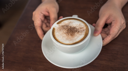 Aroma Hot Cappuccino Coffee