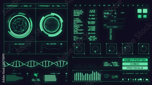 Futuristic interface | HUD